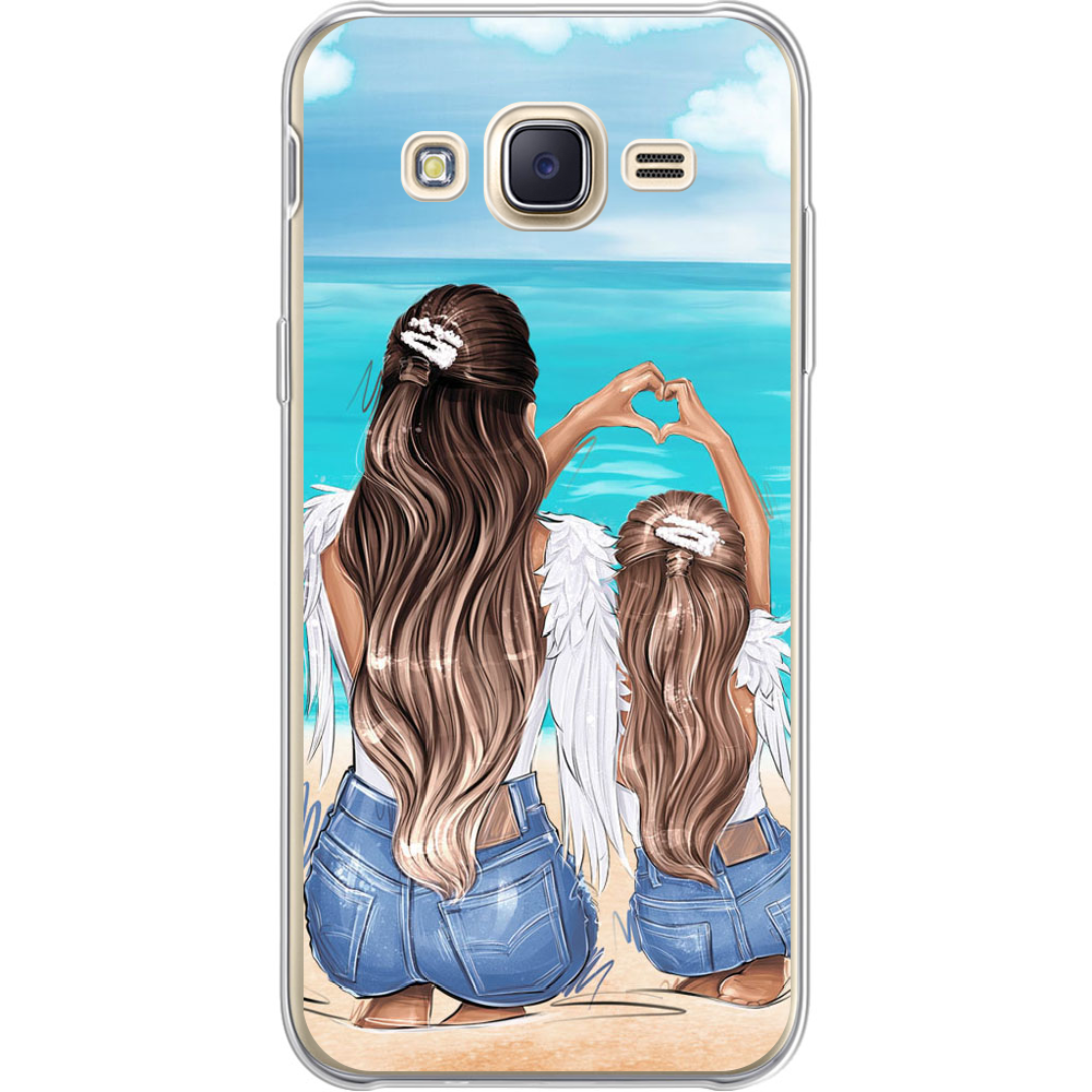 Чехол BoxFace Samsung J500H Galaxy J5 Family Vacation Прозрачный силикон (25242-up2380-25242)