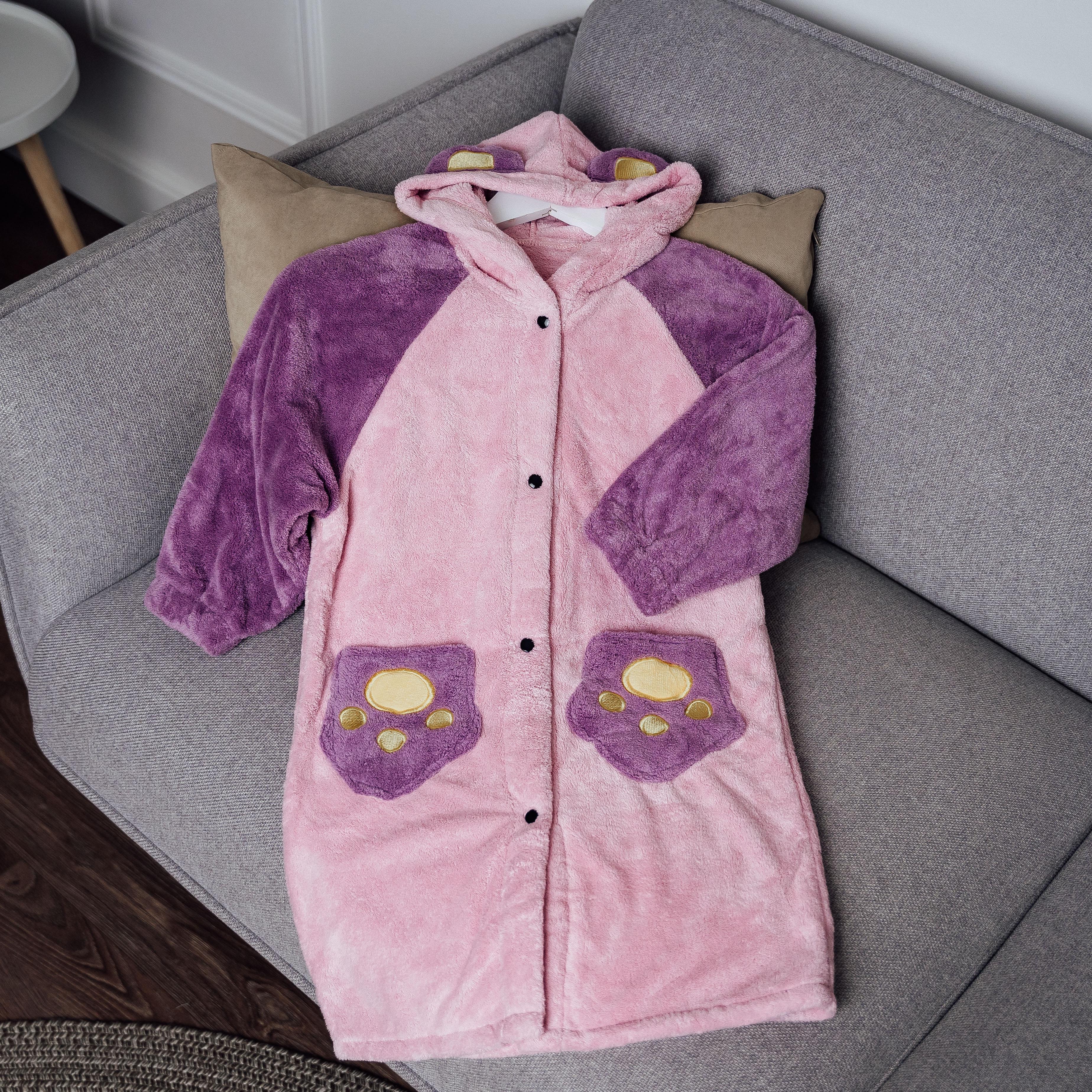 Халат детский Кот 90х60 см Розовый (87200)