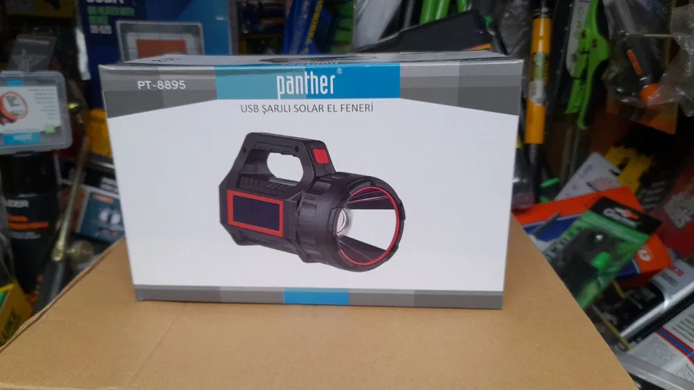 Фонарь ручной Panther PT-8895 USB аккумуляторный (54676874635245) - фото 3