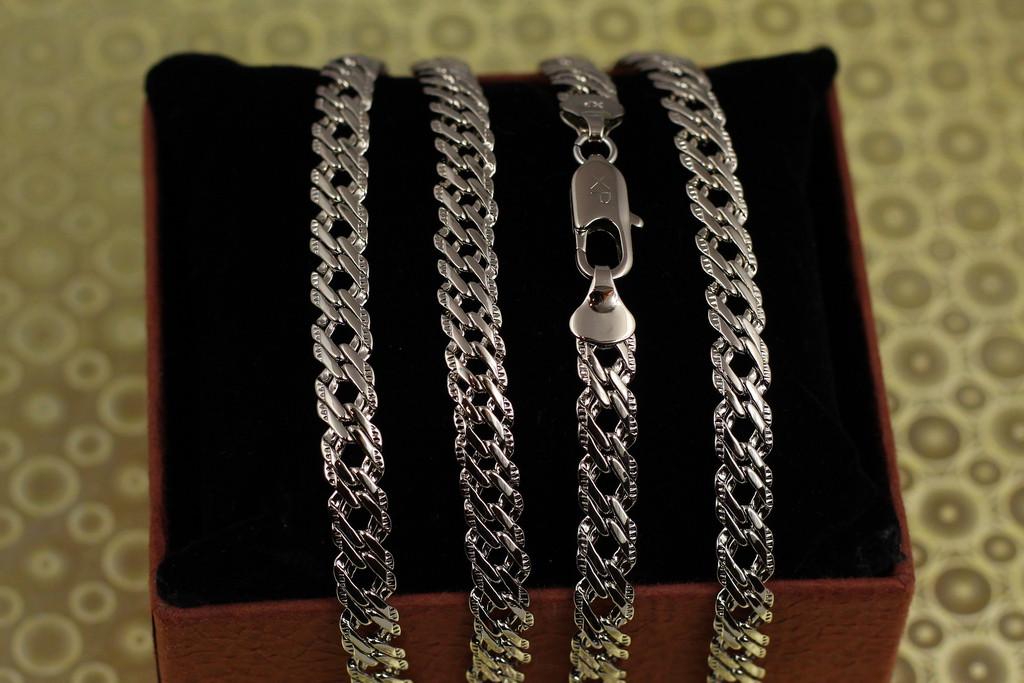 Цепочка Xuping Jewelry ромб с огранкой 50 см 6 мм Серебристый (2629124875) Цепочка Xuping Jewelry ромб с огранкой 50 см 6 мм Серебристый (2629124875)