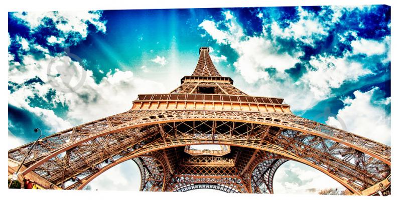 Картина на холсте Декор Карпаты Башня 50х100 см (g298)