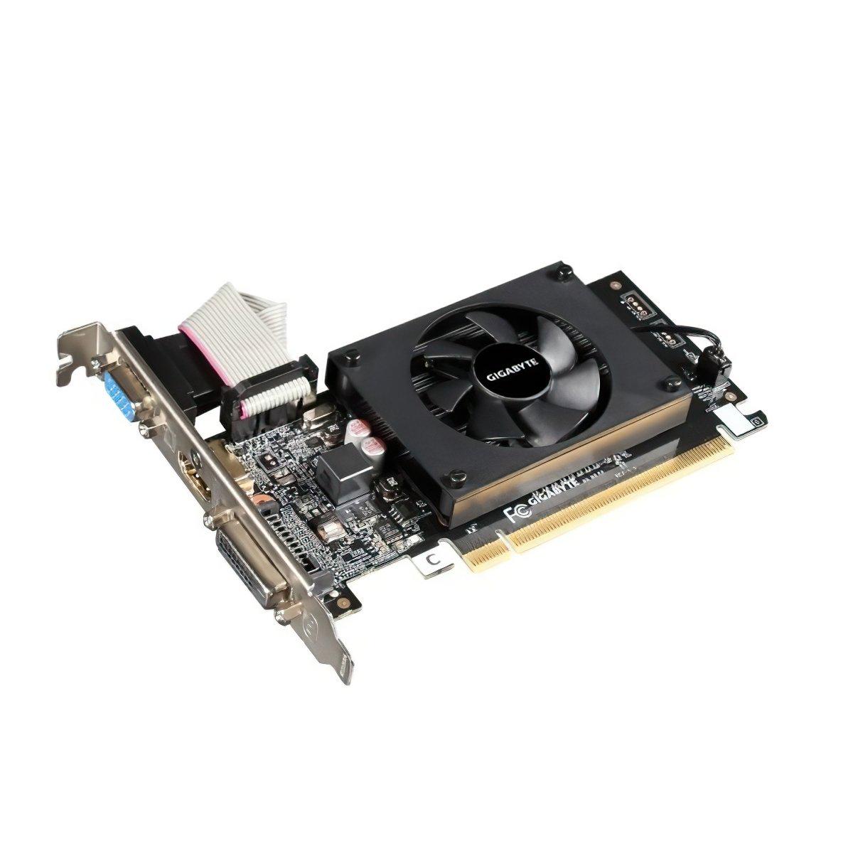Відеокарта Gigabyte GeForce GT710 2 Gb DDR3 64bit HDMI-DVI-VGA (GV-N710D3-2GL) - фото 2