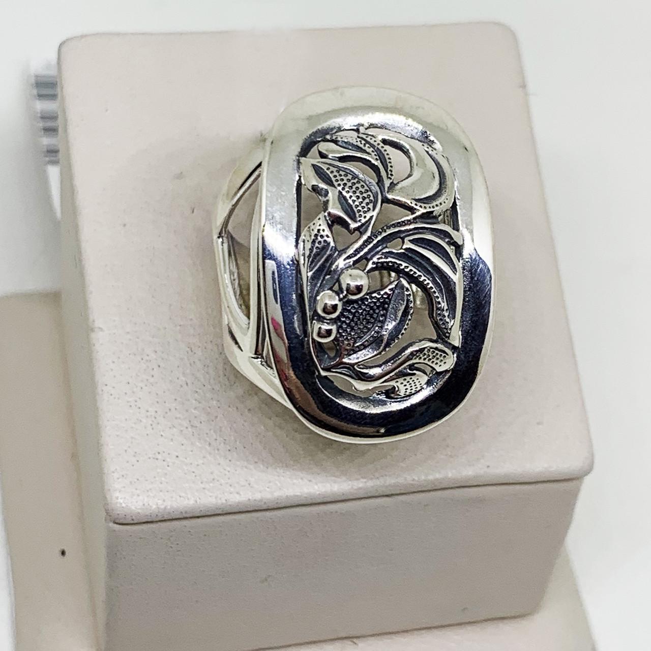 Кольцо серебряное Украина р. 17 6,76 г (1616376802)