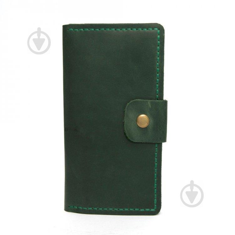 Кожаное Портмоне Gofin Зеленое (SKG-10019)