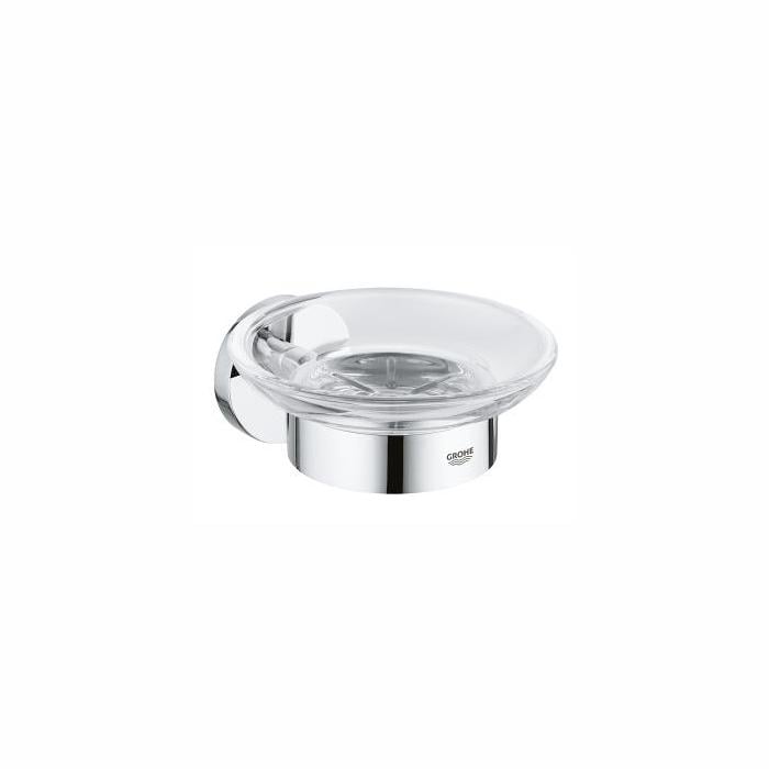 Мыльница Grohe Essentials настенное стекло Хром (40444001)