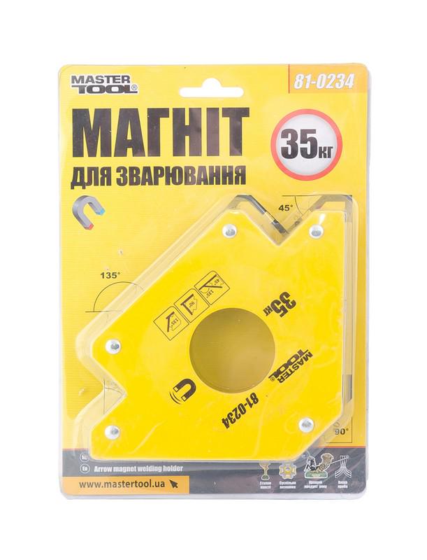 Магнит для сварки MasterTool 35 кг 45°/90°/135° (81-0234) - фото 3