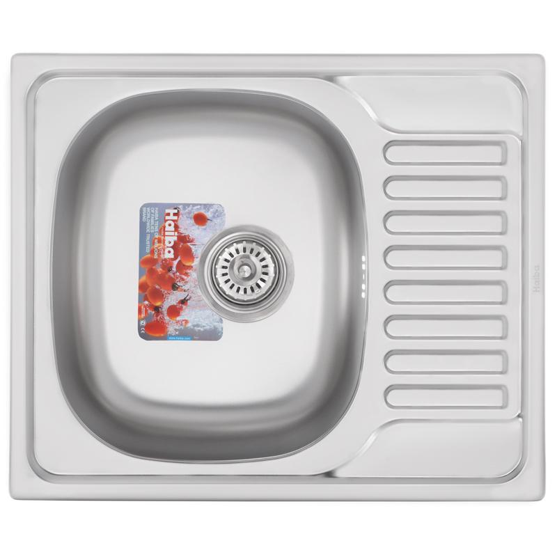 Мойка кухонная HAIBA 58x48 polish (HB0550) Мойка кухонная HAIBA 58x48 polish (HB0550)