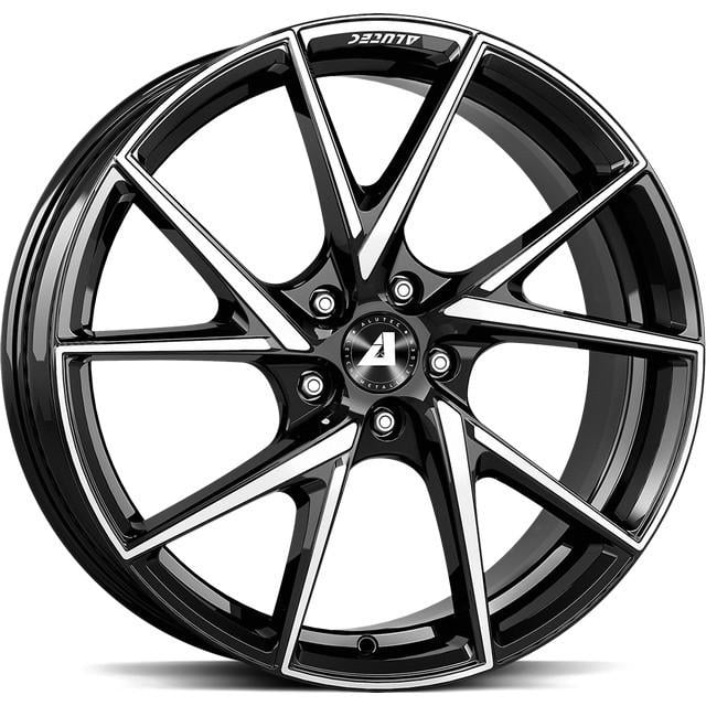 Литые диски Alutec ADX,01 8,5x18 5x112 ET30 DIA70,1 Diamond black front polished
