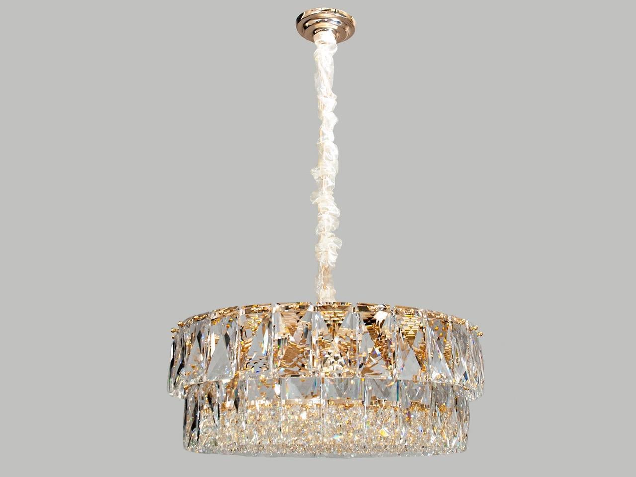 Люстра хрустальная 8070-600G+WH (2437593363)