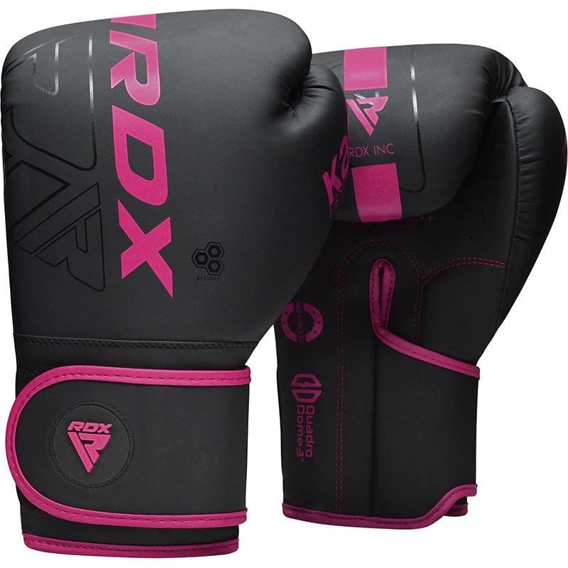 Боксерські рукавички RDX F6 MATTE Pink-8OZ (BGR-F6MP-8OZ)
