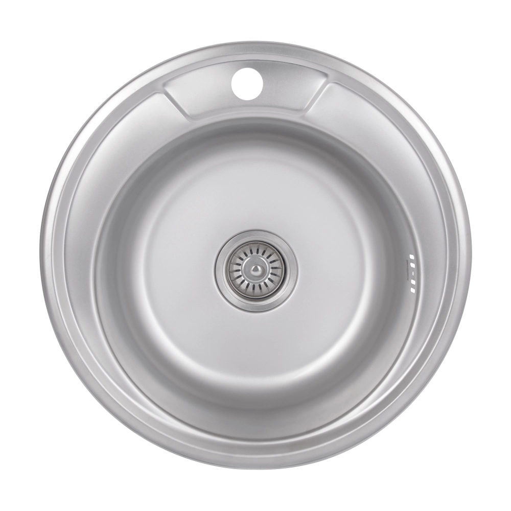 Мойка для кухни врезная Brinex 490-A Satin 0,6 мм (47959 ) Мойка для кухни врезная Brinex 490-A Satin 0,6 мм (47959 )