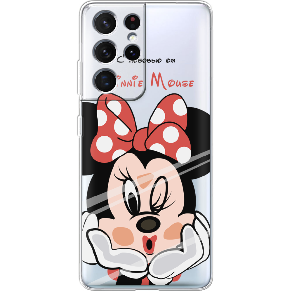 Чохол BoxFace Samsung G998 Galaxy S21 Ultra Lady M Прозорий силікон (41719-cc59-41719)