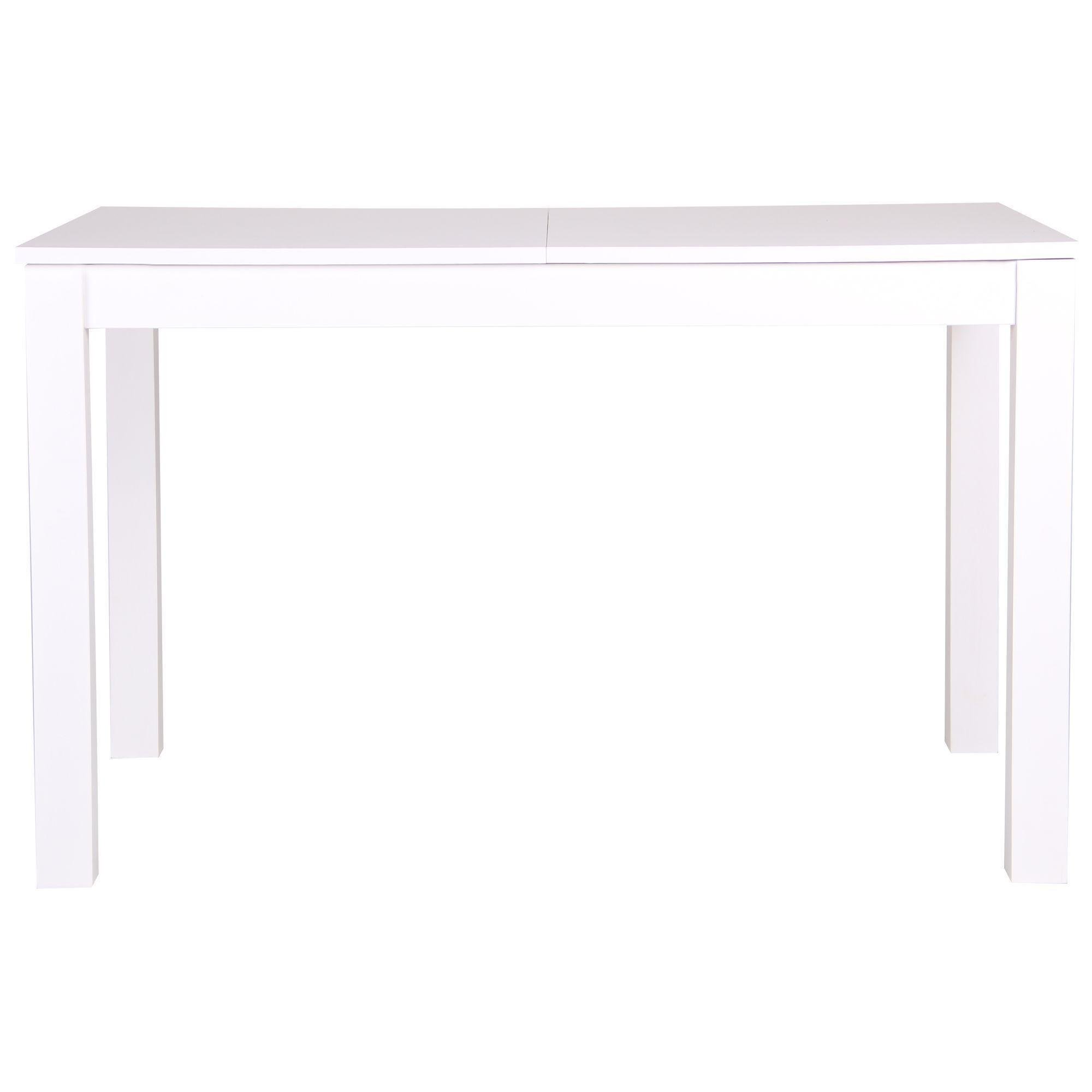 Обідній стіл AMF Норман 740х1200+300х800 розсувний Білий - фото 2 Обідній стіл AMF Норман 740х1200+300х800 розсувний Білий - фото 2