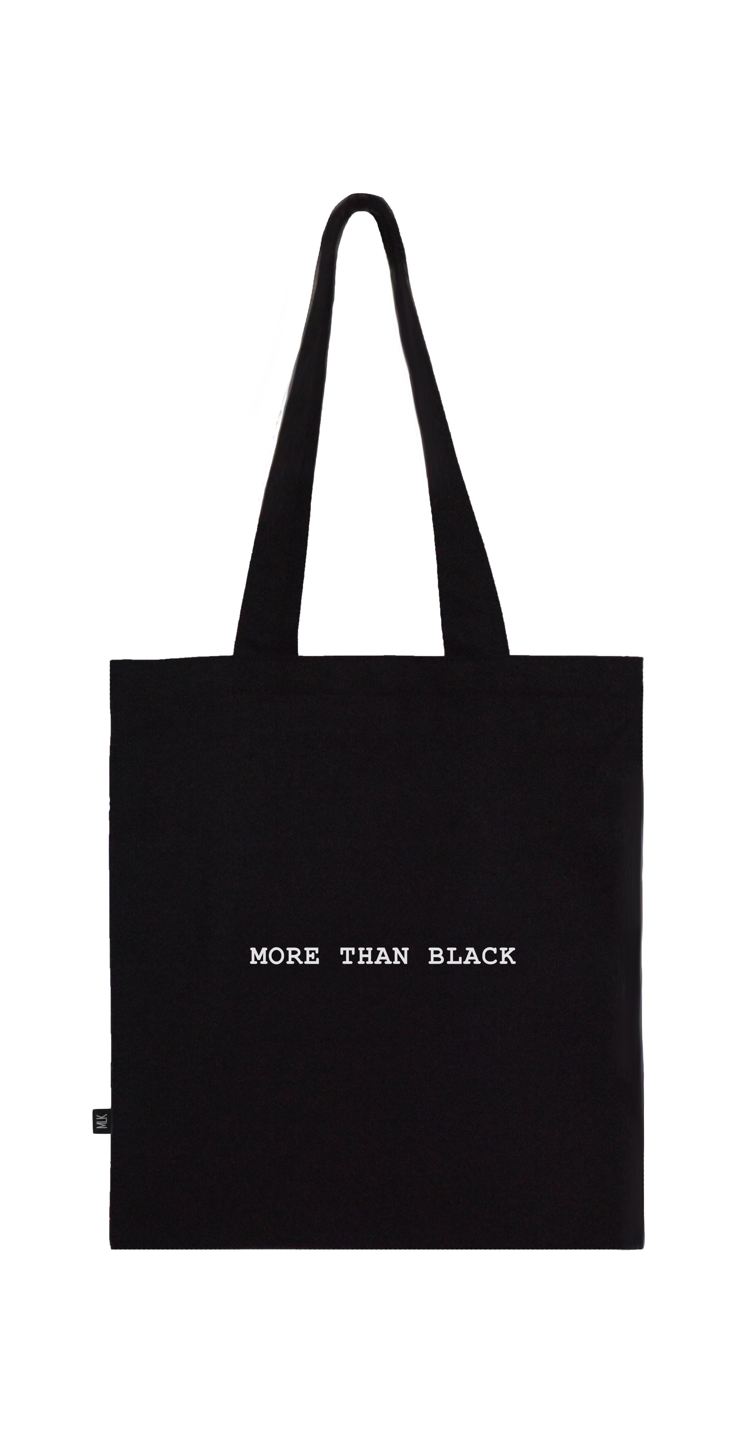 Шопер MLK "More than black" Чорний