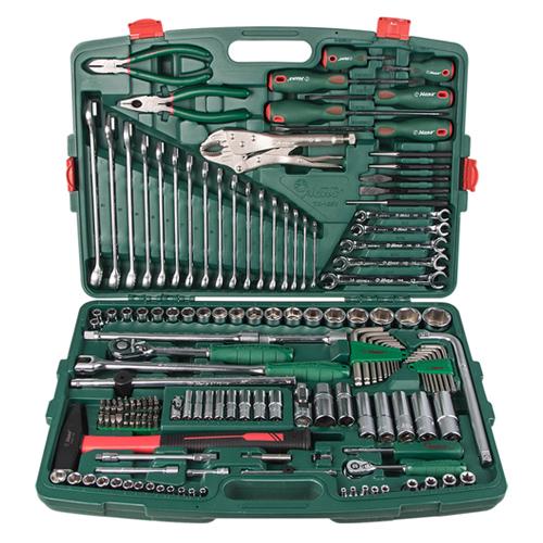 Набор инструментов Hans TK-158V 158 пр. 1/4"/1/2" в кейсе (TK-158V)