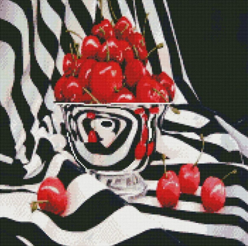 Алмазная мозаика Strateg Фото со вкусом 50х50 см (GA0009)