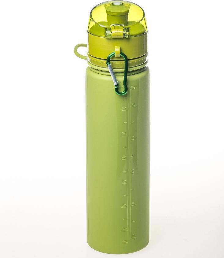 Бутылка Tramp 700 мл силиконовая Оливковый (TRC-094-olive)