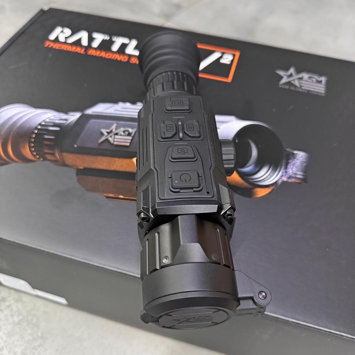 Приціл тепловізійний AGM Rattler V2 19-256 з планкою кріплення 950 м 19 мм Wi-Fi (99-00018565) - фото 5 Приціл тепловізійний AGM Rattler V2 19-256 з планкою кріплення 950 м 19 мм Wi-Fi (99-00018565) - фото 5