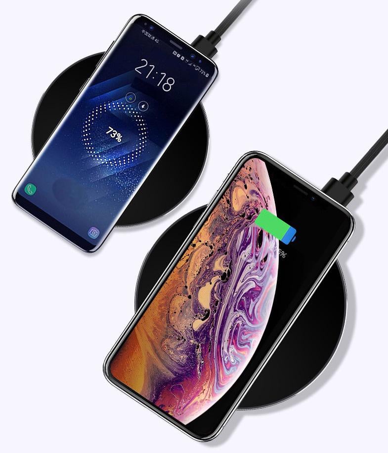 Зарядное устройство универсальное Qi Charger беспроводное для 15 W (k10) - фото 4