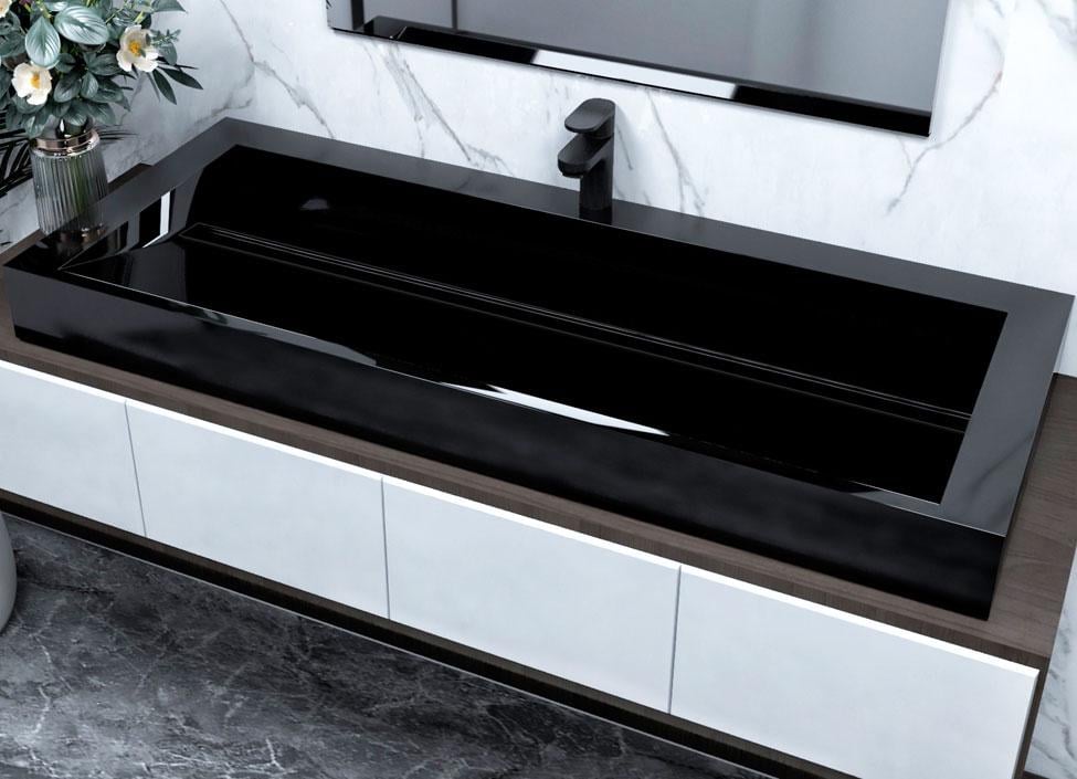 Умивальник накладний Status Boho 120 Black (636) - фото 6