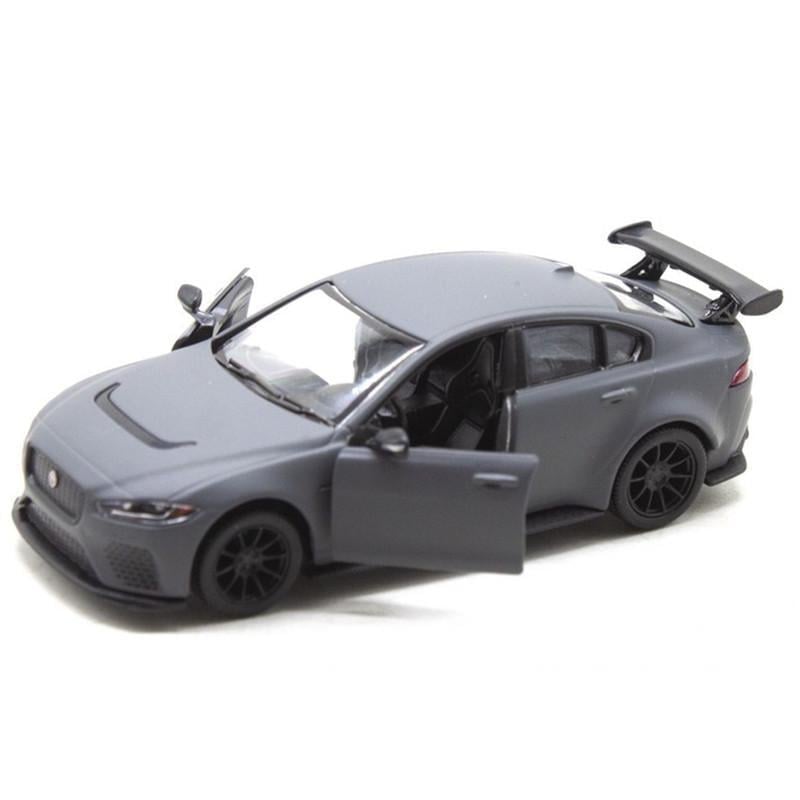 Машинка інерційна jaguar xe sv project 8 kt5416w масштаб 1:36 Сірий (RLT47145s59635)
