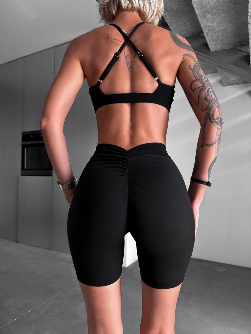 Шорти Brazilian з V-поясом та ефектом пуш-ап M Чорний (VSH01M) - фото 5 Шорти Brazilian з V-поясом та ефектом пуш-ап M Чорний (VSH01M) - фото 5