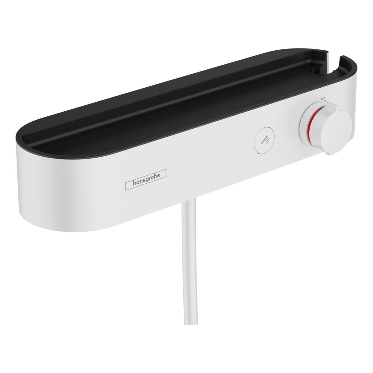 Термостат для душу Hansgrohe Pulsify латунь Білий матовий (37461254)
