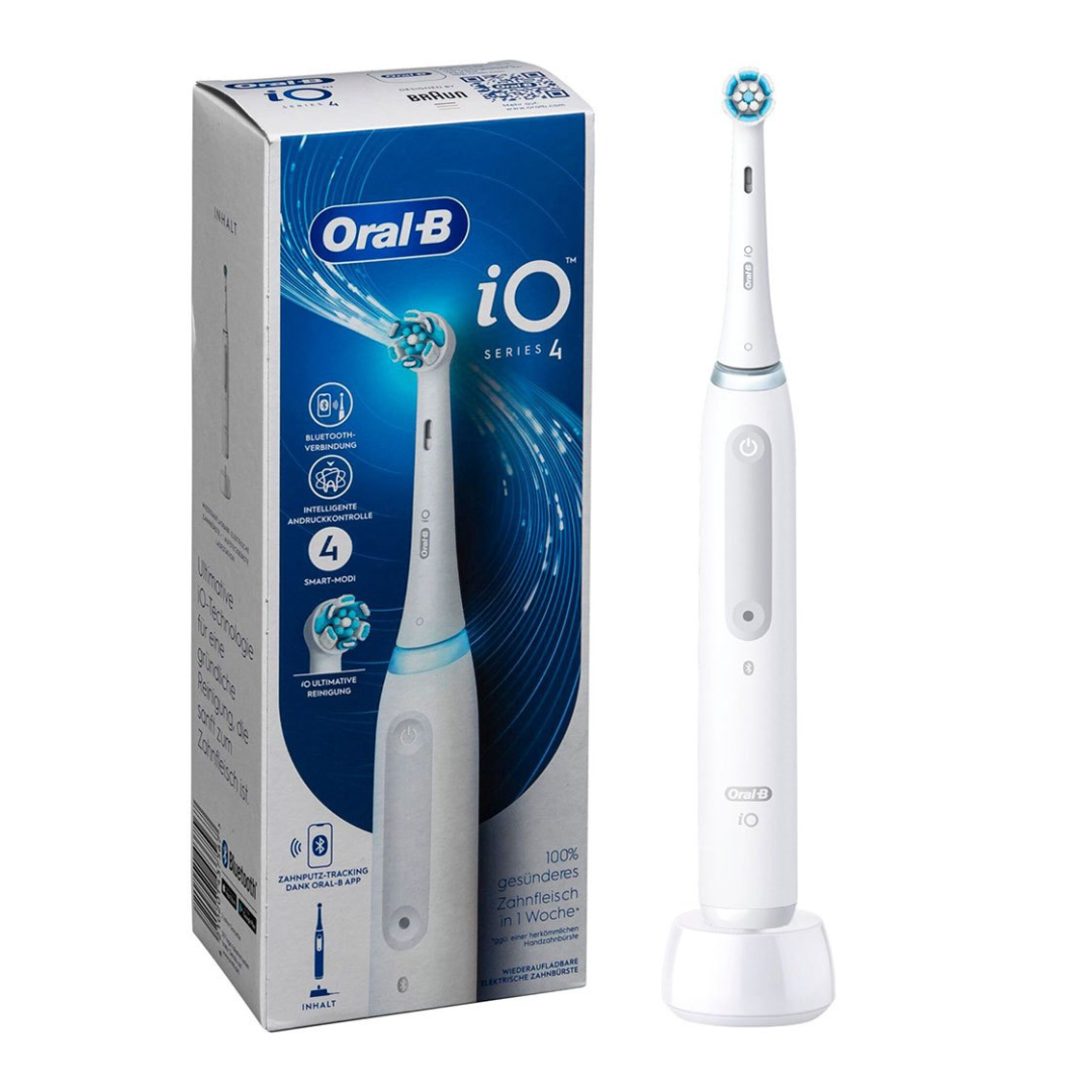 Зубна щітка електрична Oral-B Braun Series iO 4 White (9877442)