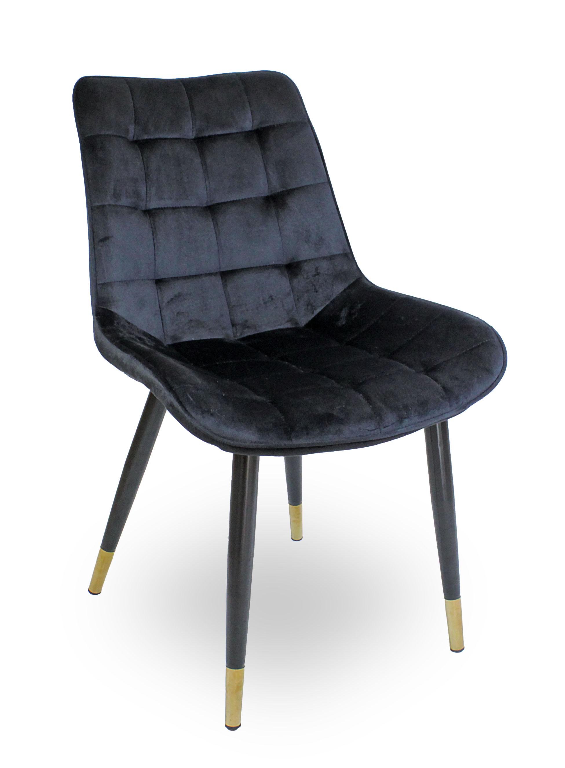 Стул обеденный Just Sit P021 велюр Черный (6228337)