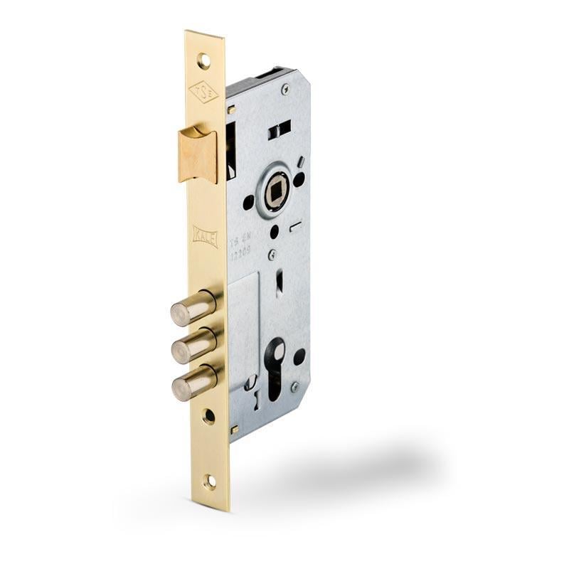 Замок врезной KALE 2000 152-3MR B 45 мм без цилиндра (1711805740)