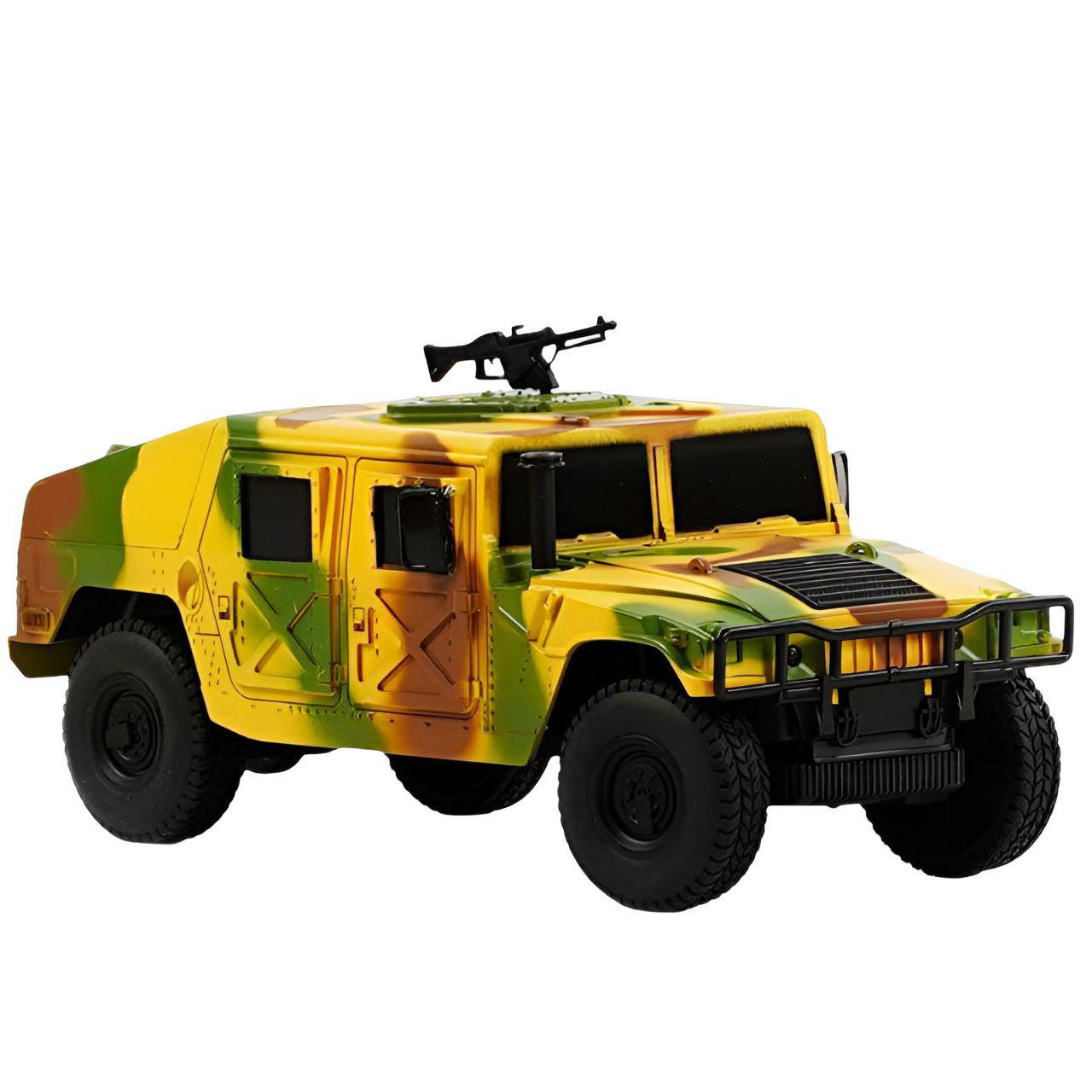 Радиоуправляемая машина TK Group 60674 Бронеавтомобиль Казак звуки/подсветка фар/на батарейках Желтый (29511100)