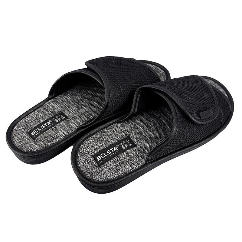 Тапочки кімнатні чоловічі 05-11-1 p. 45 29 см Чорний - фото 4