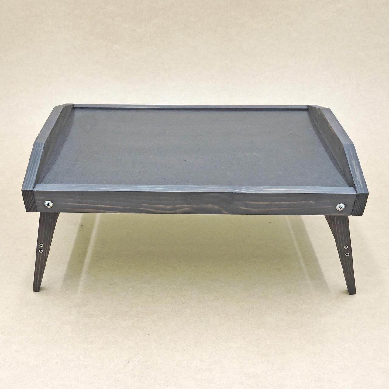 Столик-піднос для сніданку з дерева Колорадо Венге (СТП-005112) - фото 5 Столик-піднос для сніданку з дерева Колорадо Венге (СТП-005112) - фото 5