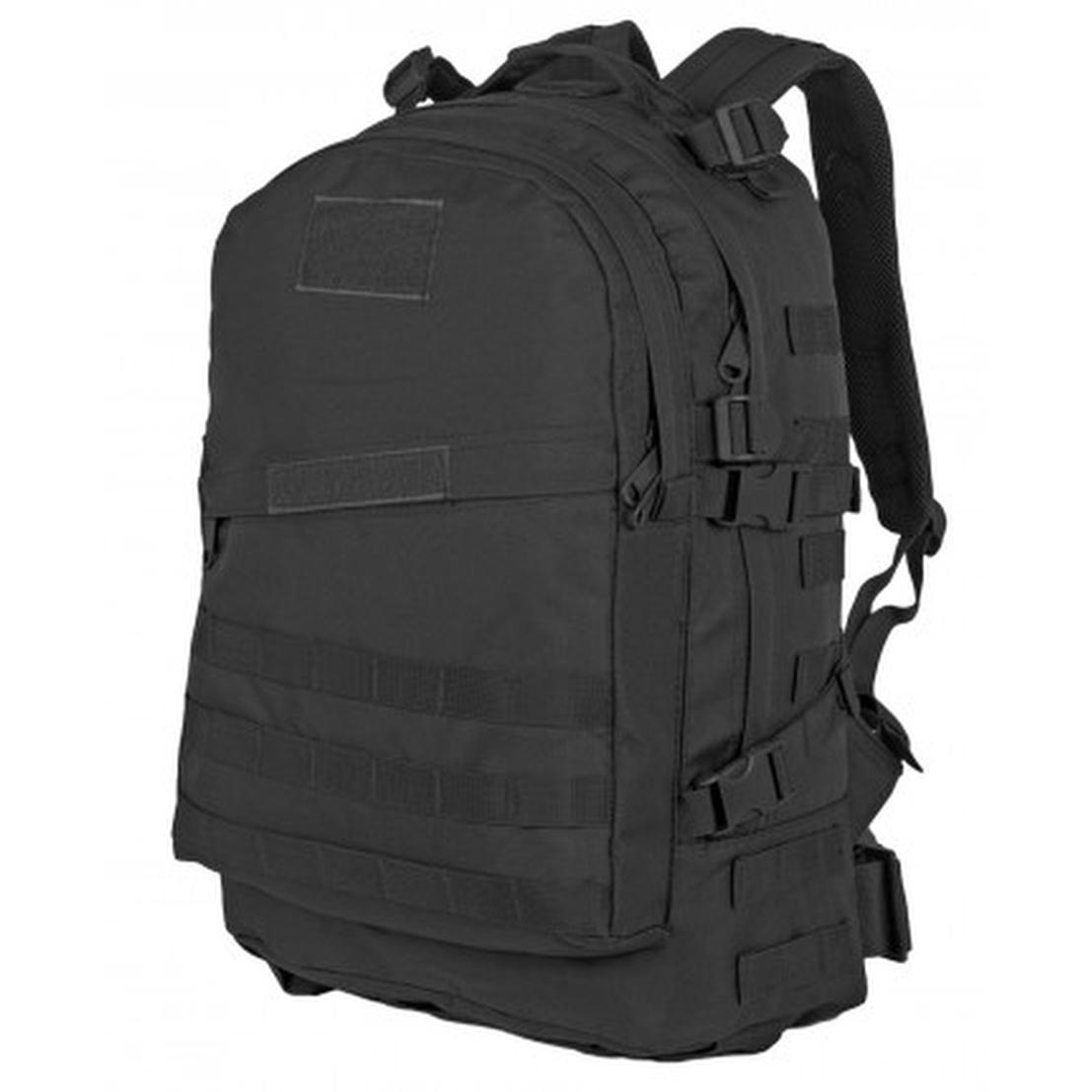 Рюкзак tactical Molle Оксфорд водонепроникний 40 л 50x39x25 см Чорний (12784176)