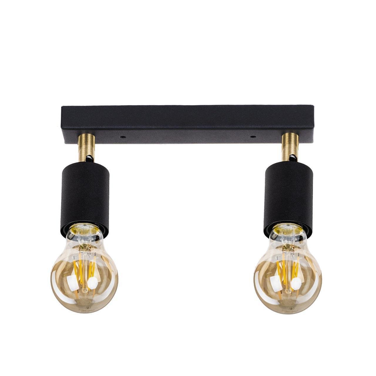 Светильник потолочный Chime L60-2 2хЕ27 Black (1121211)