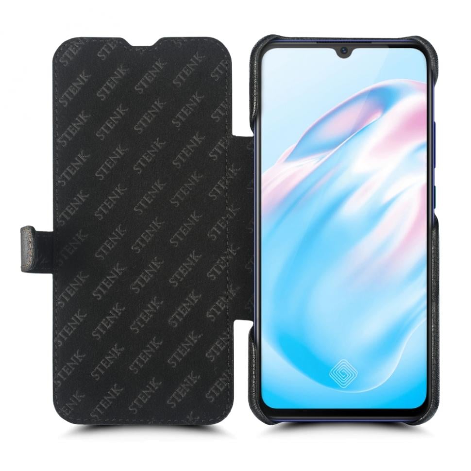 Чехол книжка Stenk Premium для Vivo V17 Черный (65849)