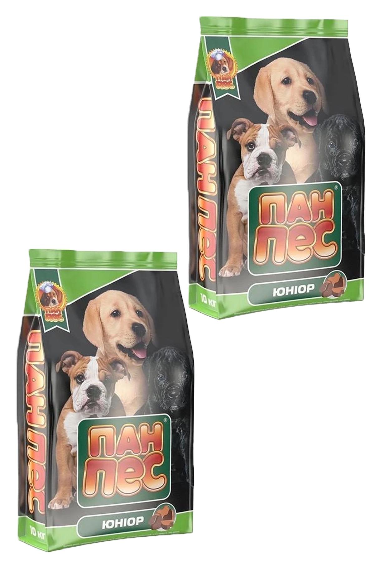 Корм сухий для собак Пан Пес Юніор для всіх порід для цуценят 2 шт. 10 кг (344348920)