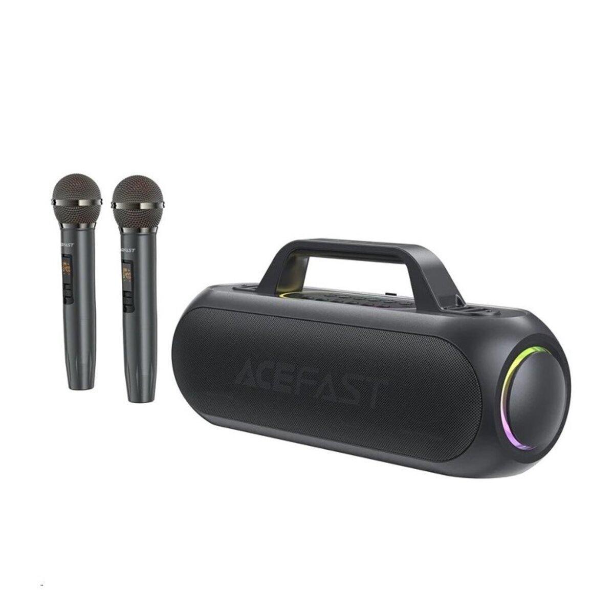 Портативная колонка беспроводная Acefast K1 Party Karaoke All-In-One Audio Set с караоке микрофонами 18000 mAh Black (AFK1B) Портативная колонка беспроводная Acefast K1 Party Karaoke All-In-One Audio Set с караоке микрофонами 18000 mAh Black (AFK1B)