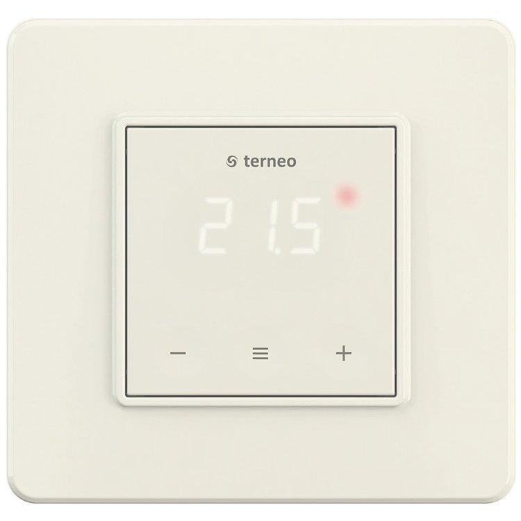 Терморегулятор настенный Terneo MEX для теплого пола Белый Терморегулятор настенный Terneo MEX для теплого пола Белый