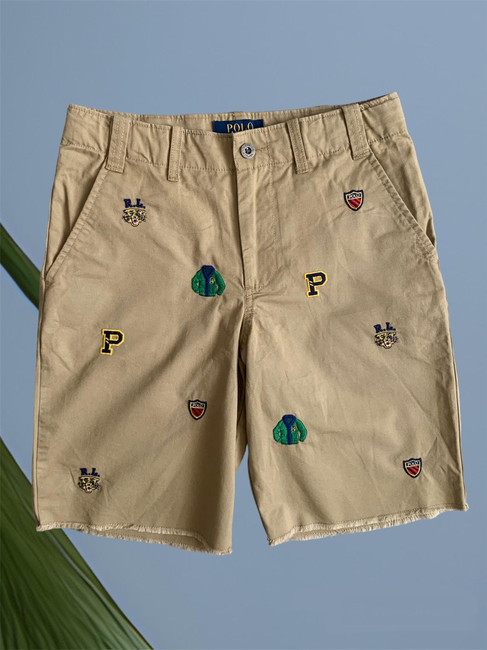 Шорти дитячі Polo Ralph Lauren М 10/12 років 150 см Коричневий (0012459)