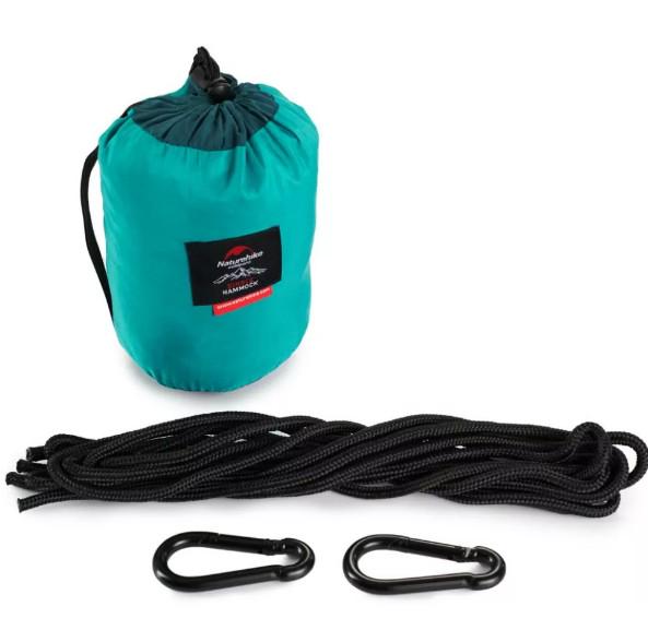 Гамак туристический Naturehike NH17D012-C 290x148 см Голубой (19cbe4a5) - фото 2 Гамак туристический Naturehike NH17D012-C 290x148 см Голубой (19cbe4a5) - фото 2
