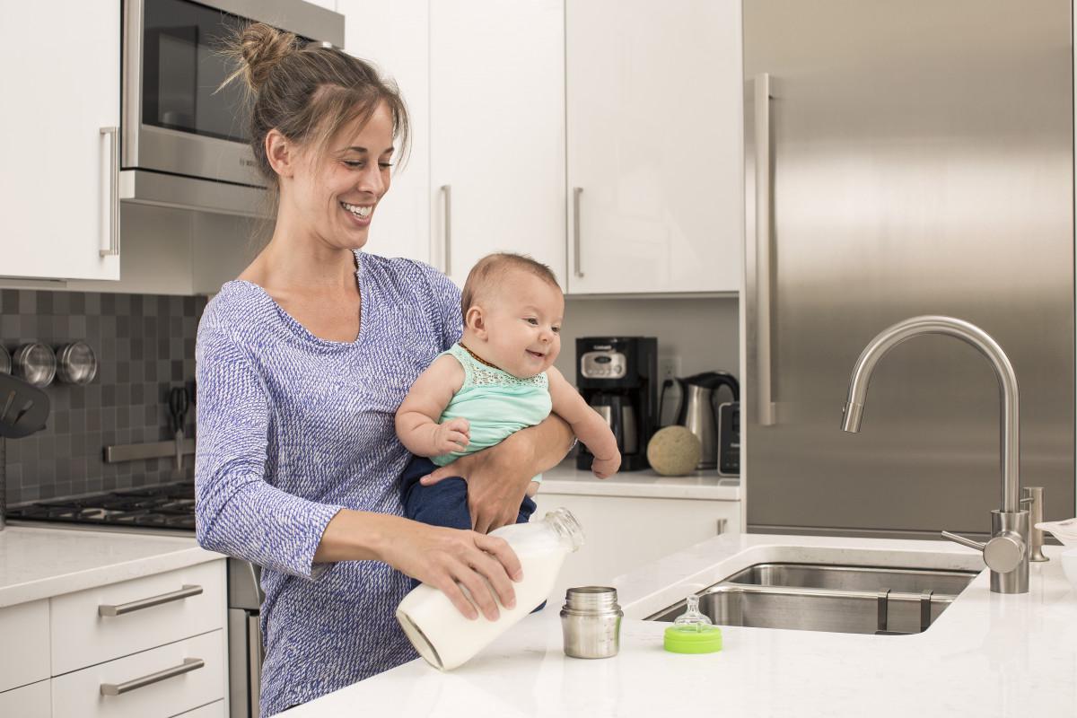 Бутылочка для кормления Kid Kanteen Baby Bottle Сталь 148 мл (1000276) - фото 7