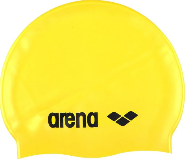 Шапка для плавання дитяча Arena CLASSIC SILICONE JR OSFM Жовтий/Чорний (3468335686059)