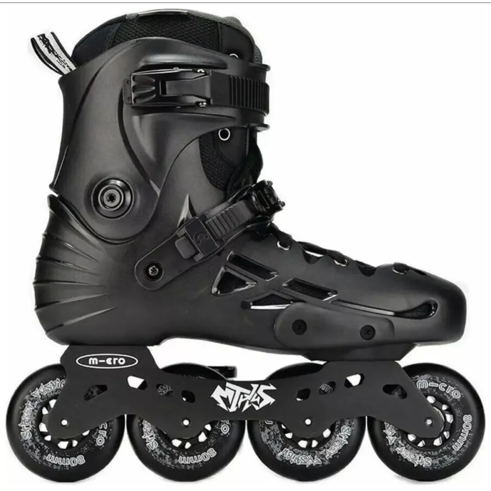 Роликовые коньки Micro MT Plus р. 41 Black (24412851)