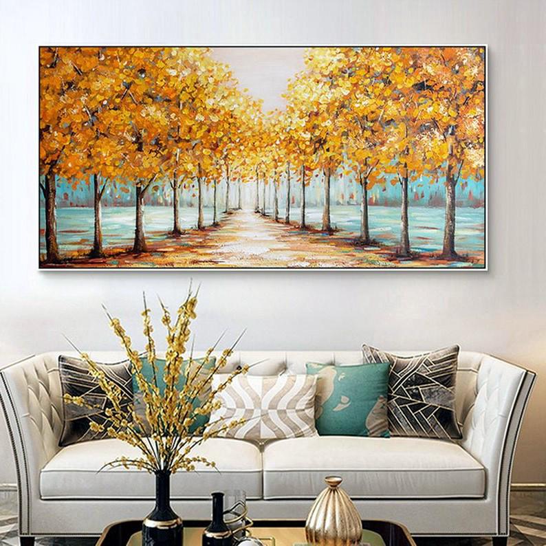Картина на холсте ArtSale Пейзаж 50х100 см ntrl0012