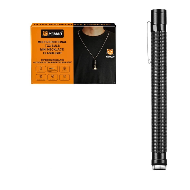 Ліхтар YEMAO YM-M10 з чохлом Чорний (GR-05361)