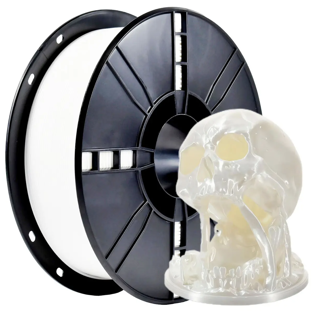 Пластик для 3D-печати 3DPF PLA Classic Spool 1,75 мм 1 кг Белый