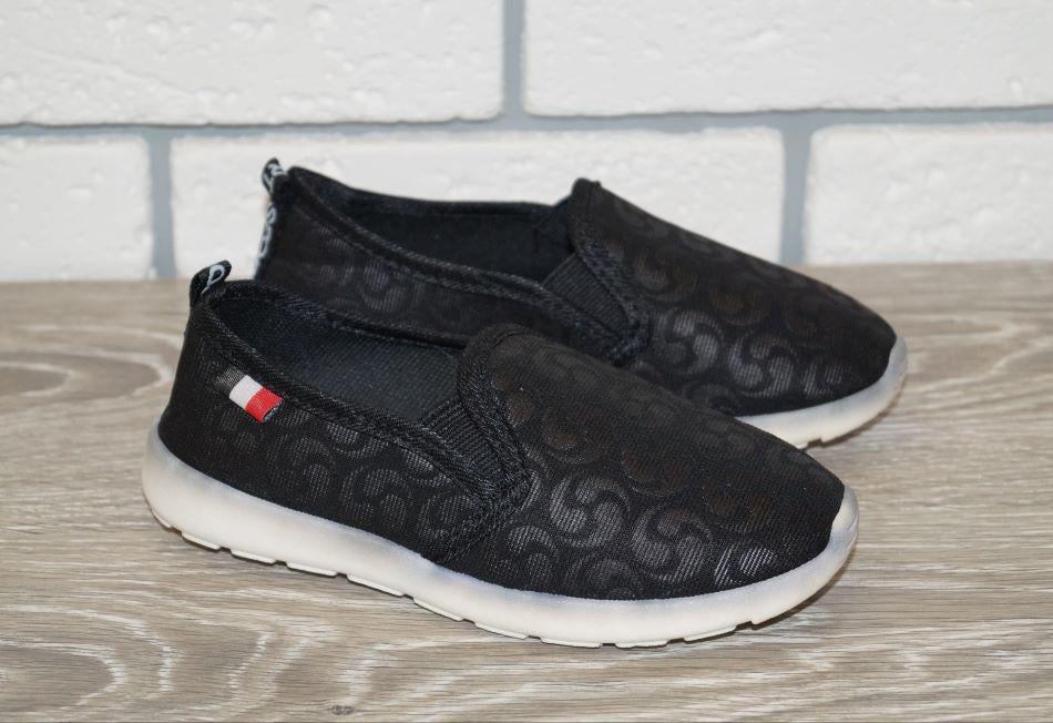 Слипоны Lion 32 р. 19,5 см Черный (30259-32)