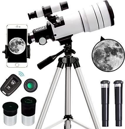 Телескоп Toyer Bee с апертурой 70 мм 15X-150X и адаптером для телефона