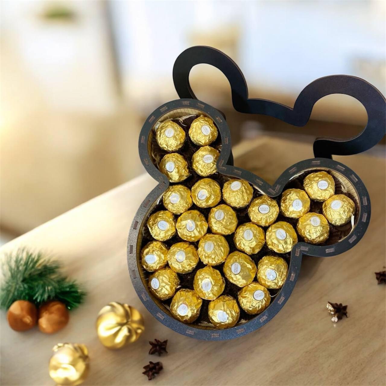 Подарунковий бокс Мікі із цукерками Ferrero Rocher (32477551)
